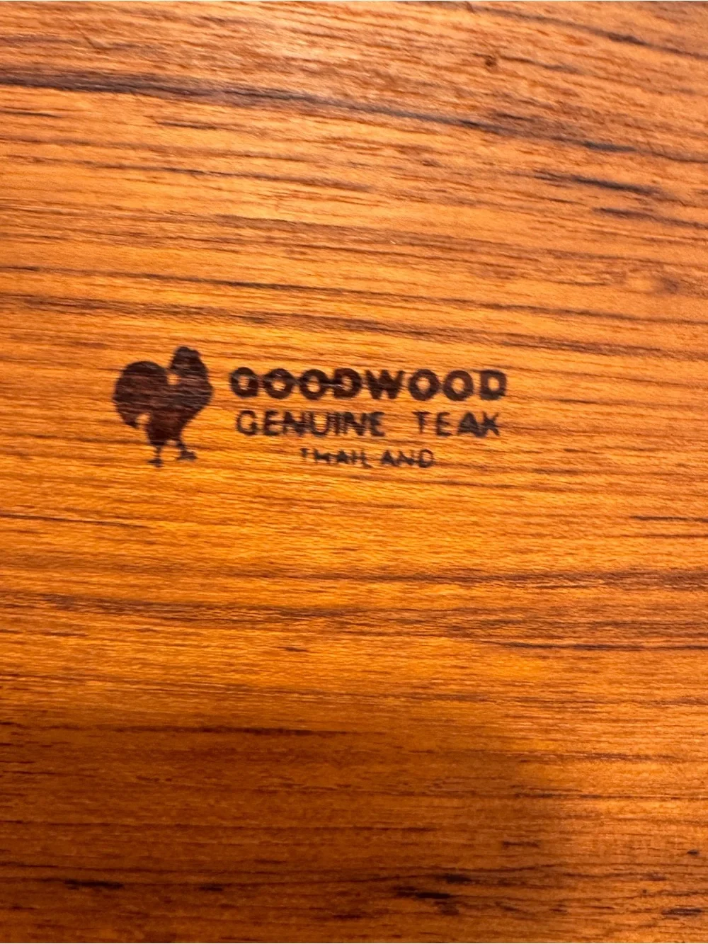 Goodwood Genuine Teak Wood Salt & Pepper Shakers with Napkin Holder Mid Century